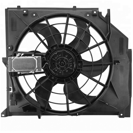 AUTOFAB - Ventilator de răcire a radiatorului (motor fără perie) pentru BMW Seria 3 320 323 325 328 330 I Ci Xi E46 99-06 Ventilator radiator AF-RCFSE46